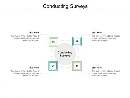 Conducting surveys ppt powerpoint presentation model ideas cpb