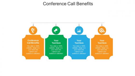 Conference call benefits ppt powerpoint presentation pictures microsoft cpb