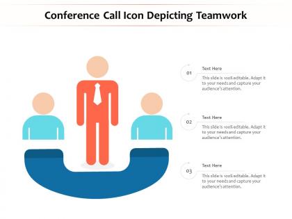 Conference call icon depicting teamwork