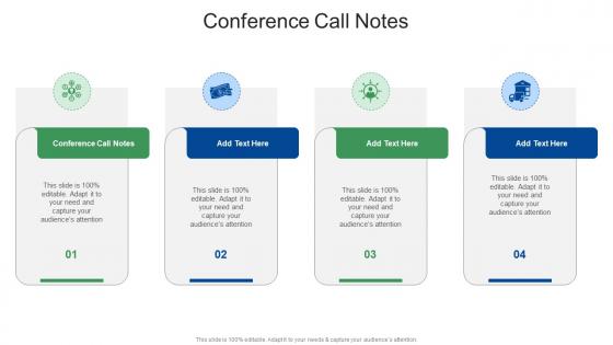 Conference Call Notes In Powerpoint And Google Slides Cpb