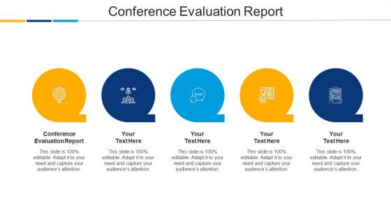 Conference Evaluation Report Ppt Powerpoint Presentation Model Outline Cpb