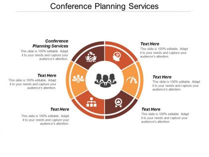Conference planning services ppt powerpoint presentation file example cpb