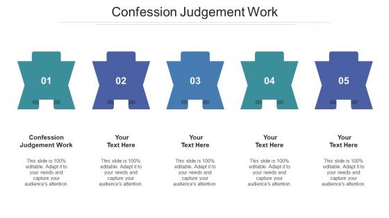 Confession Judgement Work Ppt Powerpoint Presentation Summary Slide Download Cpb