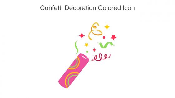 Confetti Decoration Colored Icon In Powerpoint Pptx Png And Editable Eps Format