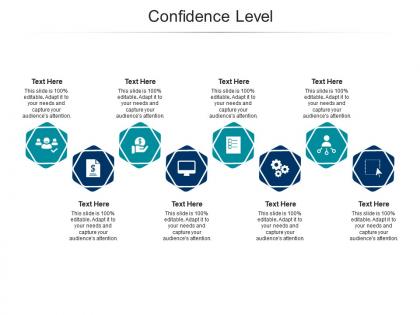 Confidence level ppt powerpoint presentation slides visual aids cpb