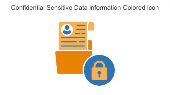 Confidential Sensitive Data Information Colored Icon In Powerpoint Pptx Png And Editable Eps Format