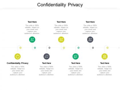 Confidentiality privacy ppt powerpoint presentation professional file formats cpb