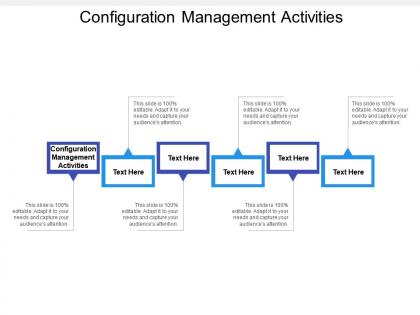 Configuration management activities ppt powerpoint presentation professional slide download cpb