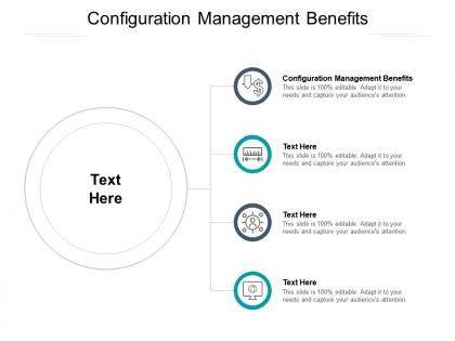 Configuration management benefits ppt powerpoint presentation slides graphics template cpb