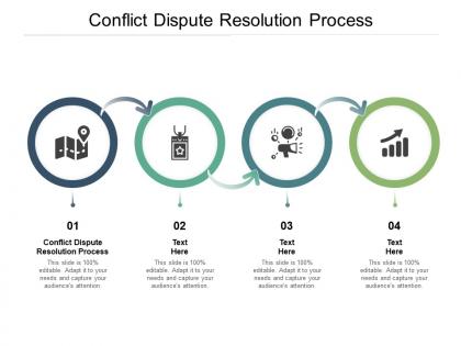 Conflict dispute resolution process ppt powerpoint presentation icon portrait cpb