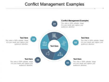Conflict management examples ppt powerpoint presentation portfolio cpb