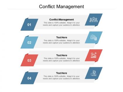 Conflict management ppt powerpoint presentation outline structure cpb