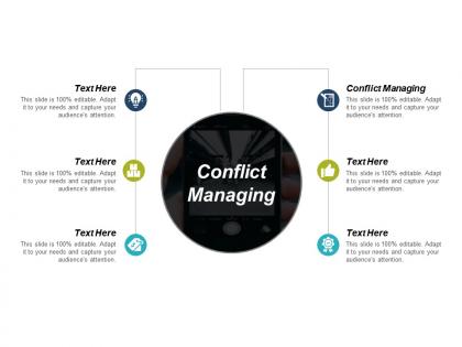 Conflict managing ppt powerpoint presentation infographic template model cpb
