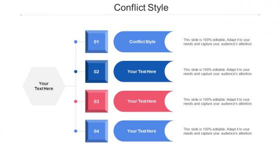 Conflict Style Ppt Powerpoint Presentation Slides Icon Cpb