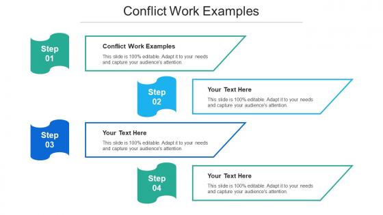 Conflict Work Examples Ppt Powerpoint Presentation Template Cpb