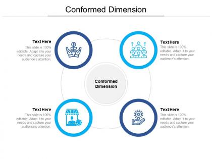 Conformed dimension ppt powerpoint presentation icon topics cpb