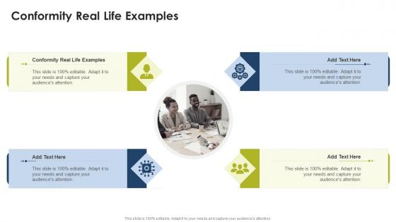 Conformity Real Life Examples In Powerpoint And Google Slides Cpb