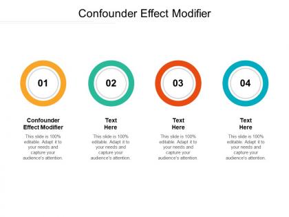 Confounder effect modifier ppt powerpoint presentation gallery templates cpb