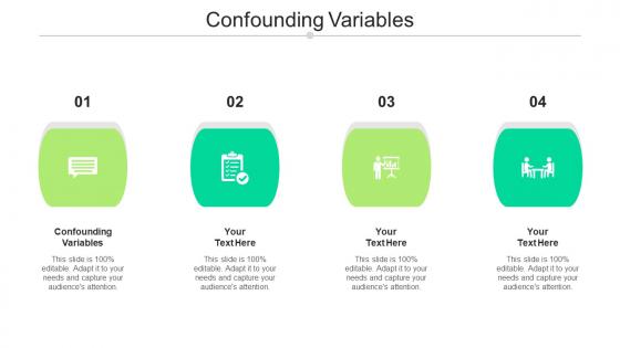 Confounding Variables Ppt Powerpoint Presentation Design Ideas Cpb