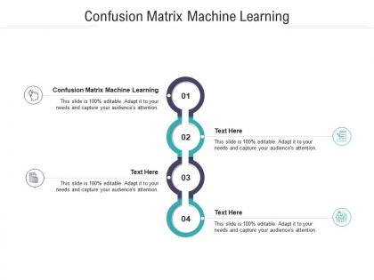Confusion matrix machine learning ppt powerpoint presentation icon show cpb