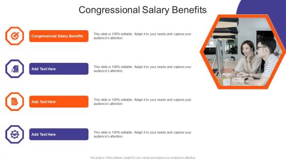 Congressional Salary Benefits In Powerpoint And Google Slides Cpb