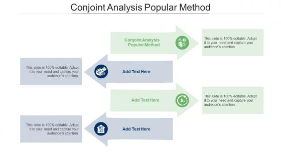 Conjoint Analysis Popular Method Ppt Powerpoint Presentation Layouts Graphics Cpb
