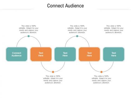 Connect audience ppt powerpoint presentation inspiration example cpb