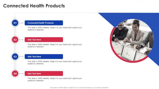 Connected Health Products In Powerpoint And Google Slides Cpb