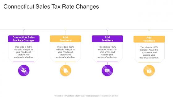 Connecticut Sales Tax Rate Changes In Powerpoint And Google Slides Cpb