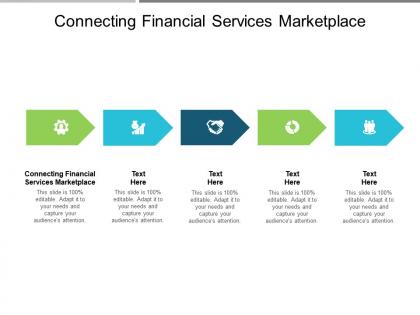 Connecting financial services marketplace ppt powerpoint presentation professional example cpb
