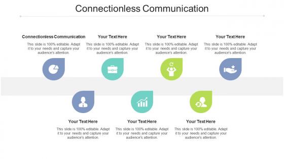 Connectionless communication ppt powerpoint presentation icon summary cpb