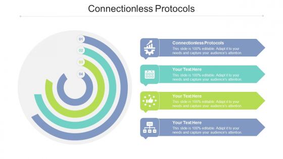 Connectionless protocols ppt powerpoint presentation layouts brochure cpb