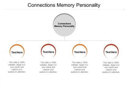 Connections memory personality ppt powerpoint presentation model gridlines cpb