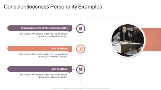Conscientiousness Personality Examples In Powerpoint And Google Slides Cpb