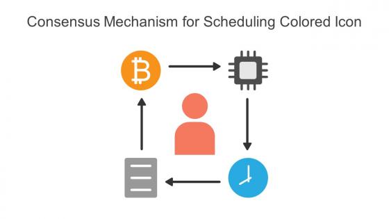 Consensus Mechanism For Scheduling Colored Icon In Powerpoint Pptx Png And Editable Eps Format