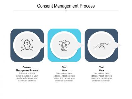 Consent management process ppt powerpoint presentation gallery background image cpb