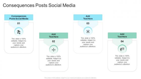 Consequences Posts Social Media In Powerpoint And Google Slides Cpb