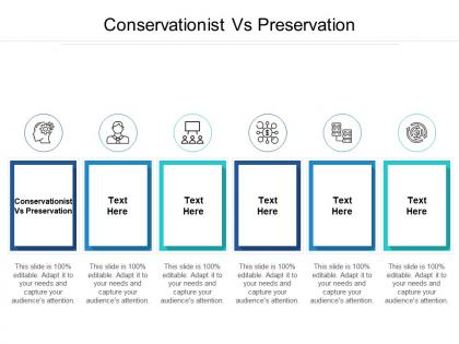 Conservationist vs preservation ppt powerpoint presentation infographic template slide download cpb