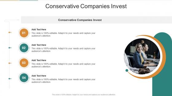 Conservative Companies Invest In Powerpoint And Google Slides Cpb