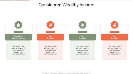 Considered Wealthy Income In Powerpoint And Google Slides Cpb