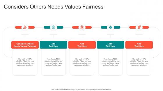 Considers Others Needs Values Fairness In Powerpoint And Google Slides Cpb