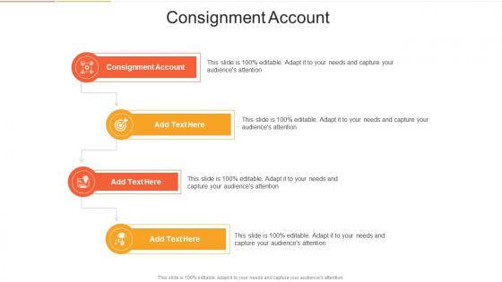 Consignment Account In Powerpoint And Google Slides Cpb