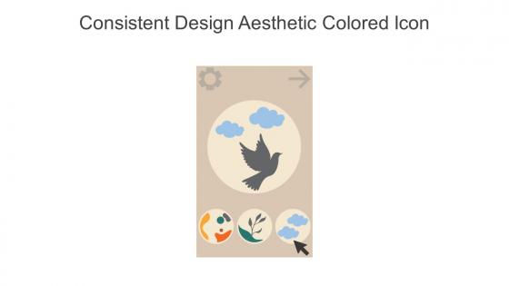 Consistent Design Aesthetic Colored Icon In Powerpoint Pptx Png And Editable Eps Format