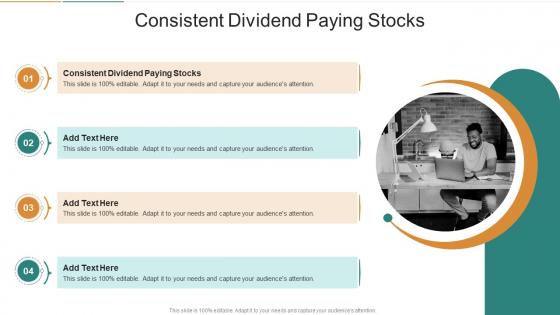 Consistent Dividend Paying Stocks In Powerpoint And Google Slides Cpb