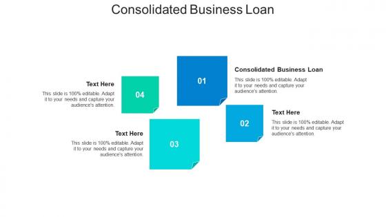 Consolidated business loan ppt powerpoint presentation pictures example introduction cpb