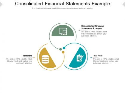 Consolidated financial statements example ppt powerpoint presentation pictures cpb