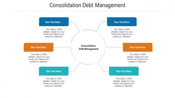 Consolidation debt management ppt powerpoint presentation infographics tips cpb