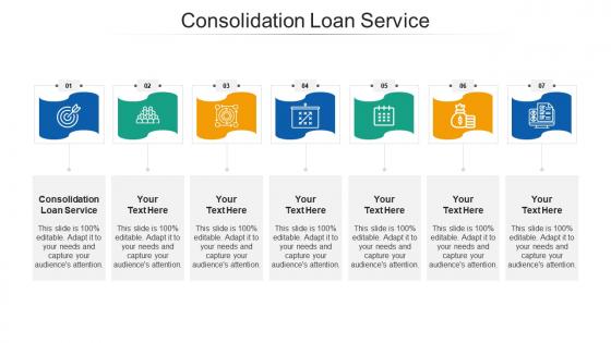 Consolidation loan service ppt powerpoint presentation icon background image cpb
