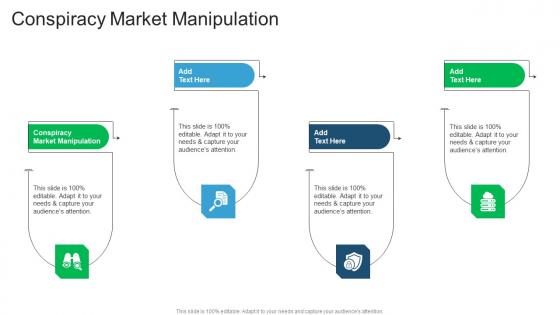 Conspiracy Market Manipulation In Powerpoint And Google Slides Cpb