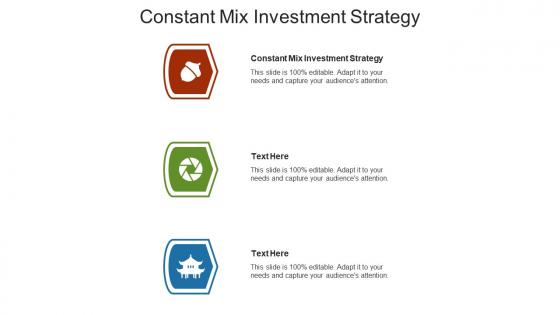 Constant mix investment strategy ppt powerpoint presentation icon grid cpb